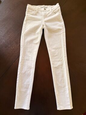 J Brand- White Skinny Jeans - Classic Clean Look